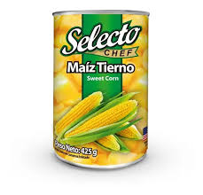 MAIZ TIERNO SELECTO LATA 241GR