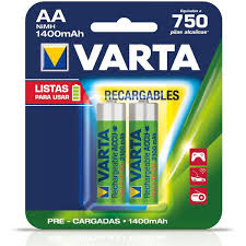 PILAS VARTA AA RECARGABLE X2 UND
