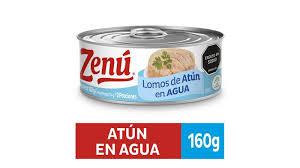 ATUN ENLATADO ZENU AGUA 160GR
