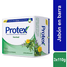 JABON PROTEX HERBAL TRIPACK 110GR C /U
