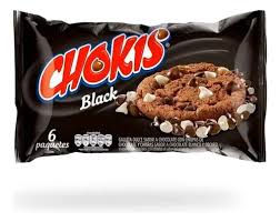 GALLETA CHOKIS BLACK PAQ X 6 UNDS