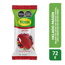 PALETA TOSH PASION CREM HELADO 72GR