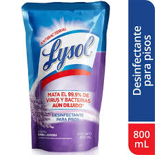 LYSOL LAVANDA DOY PACK 800ML