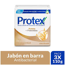 JABON PROTEX AVENA 3 X 110GR