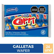 WAFER CAPRI VAINILLA X 24 UNDS