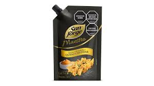 SALSA QUESO CHEDDAR SAN JORGE DOY PACK 200GR