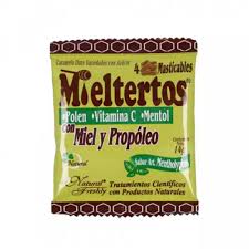 MIELTERTOS CON MIEL Y PROPOLEO X 4 UNDS
