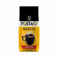 CAFÉ TOSTAO TOSTADO Y MOLIDO 454GR