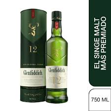 WHISKY GLENFIDDISCH 12 AÑOS 750 CC