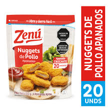 NUGGETS POLLO APANADO ZENU 320GR