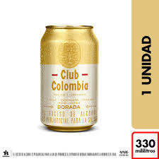 CLUB COLOMB DORADA LATA 330CM