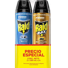 RAID ZANCUDOS 285ML+ RAID MAX 285ML