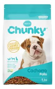 CHUNKY CACHORRO POLLO  BULTO 9 KG