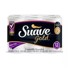 PAPEL HIG SUAVE GOLD X 12 UNDS