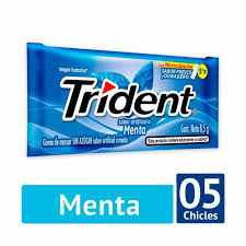 TRIDENT MENTA 5 PIEZAS 8,5GR