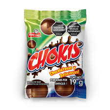 CHOKIS BOLITAS DE MAIZ CON CUBIERTA CHOC