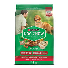 DOG CHOW ADUL RAZ MED-GDE BULTO 8KG