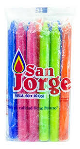 VELA NAVIDEÑA SAN JORGE 60 X 10