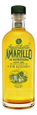 AGUARDIENTE AMARILLO SIN AZ 24° 1LT