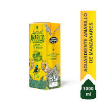 AGUARDIENTE AMARILLO SIN AZ 24° TETRA 1L