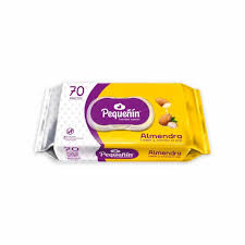 PAÑOS HUM PEQUEÑIN ALMENDRA X 70 UNDS