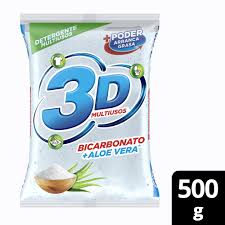 DETERG 3D BICARB/MANZ 500GR