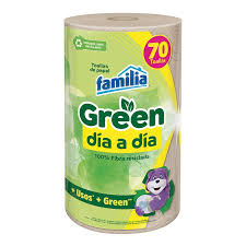 TOALLA COCINA FAMILIA GREEN X 70UNDS