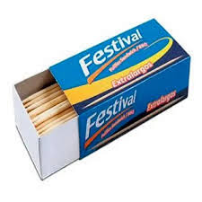 PALILLOS FESTIVAL EXTRALARGOS 120UNDS