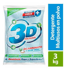DETERG 3D ALOE EXP CITRICA 3KG