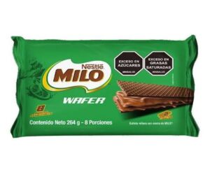 WAFER MILO PAQ X 8UNDS 264GR
