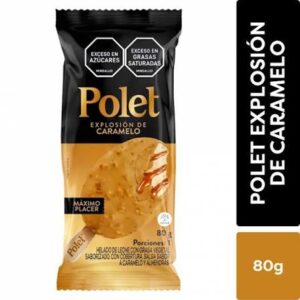 PALETA POLET EXPLOSION CARAMELO 80GR