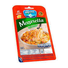 QUESO MOZARELLA ALPINA 15 TAJ