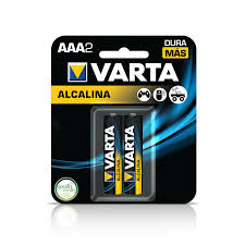 VARTA ALCALINA AAA 2 DURA MAS
