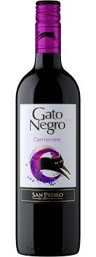 VINO CARMENERE GATO NEGRO 750ML