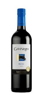 VINO TINTO MERLOT GATO NEGRO 750ML