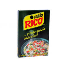 CALDO RICO DISPLAY 8 CUBOS