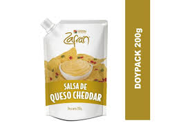 SALSA QUESO CHEDDAR ZAFRAN 200GR
