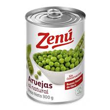 ARVEJAS ZENU ENLATADO 300GR