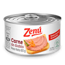 CARNE DIABLO ZENU ENLATADO 80GR