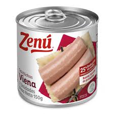 SALCHICHA VIENA ZENU ENLATADO 7UND
