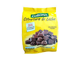 COBERTURA DE LECHE CORONA 500GR
