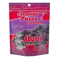 CIRUELAS PASAS SIN SEMILLA ABURRA 180GR