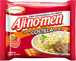 SOPA INSTANTANEA AJI-NO-MEN COSTILLA 80GR