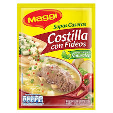 SOPA MAGGI COSTILLA CON FIDEOS 65G