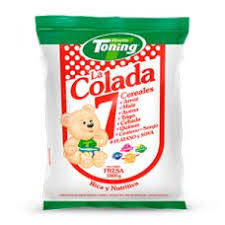 LA COLADA TONING 7 GRANOS FRESA 200GR