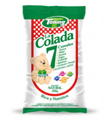 LA COLADA TONING 7 GRANOS NATURAL 200GR