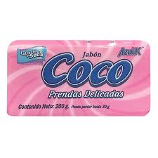 JABON COCO AZUL K PRENDAS DELICADAS BARRA 180GR