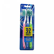 CEPILLO ORAL B LIMP PROFUNDA SUAVE X 3 UNDS