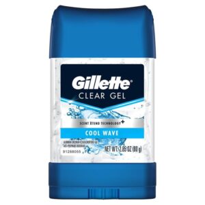 DESOD GILLETTE CLEAR GEL COOL WAVE 82GR