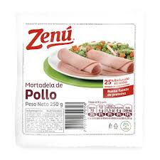 MORTADELA POLLO ZENU 250GR